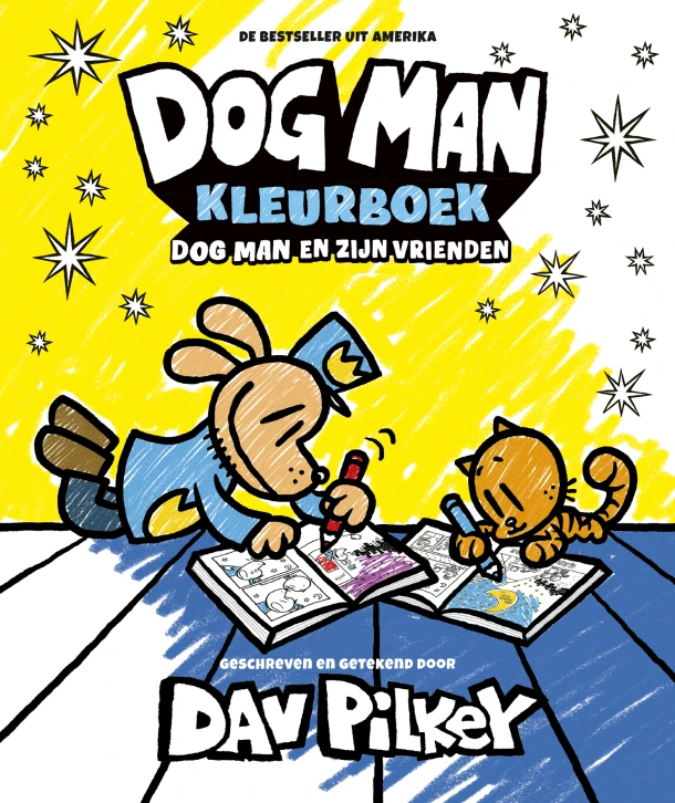 Dog Man kleurboek