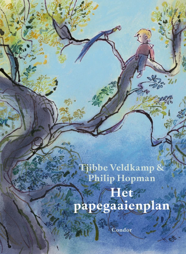 Het papegaaienplan – Tjibbe Veldkamp – boek cover