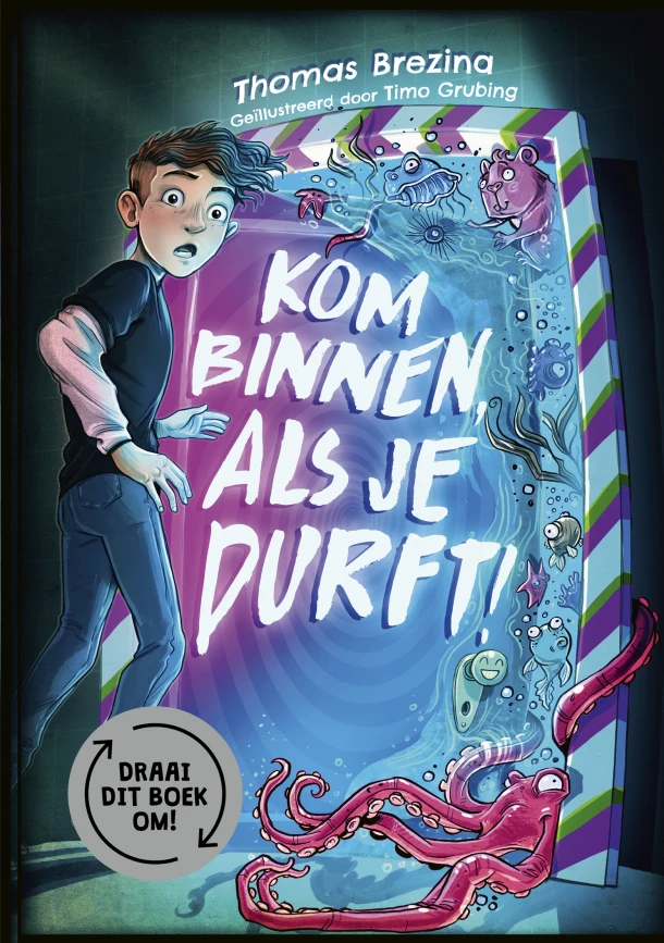 Kom binnen, als je durft! – Thomas Brezina – boek cover