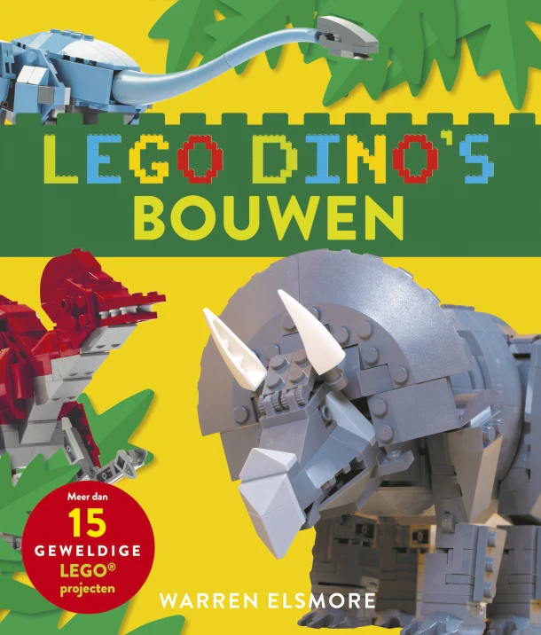 LEGO dino's bouwen – Warren Elsmore – boek cover