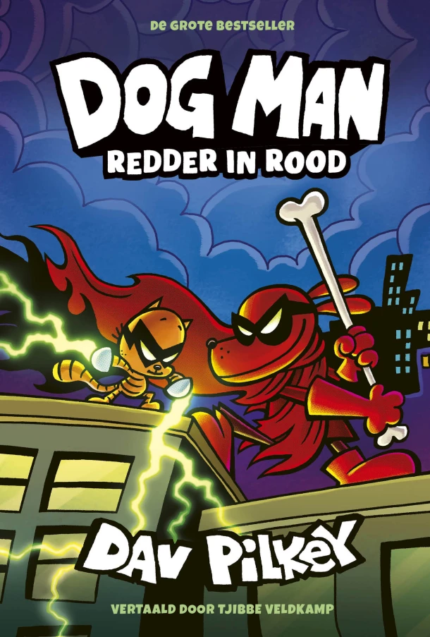 Redder in rood – Dav Pilkey – boek cover