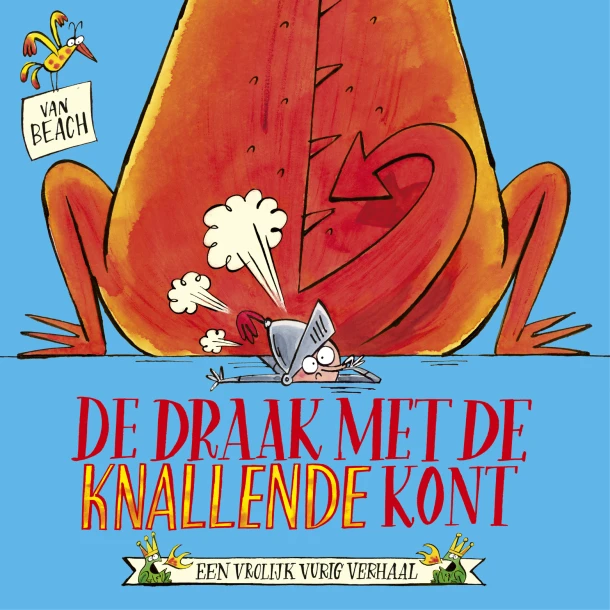 De draak met de knallende kont – Beach – boek cover