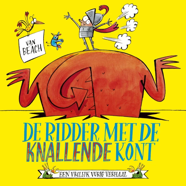 De ridder met de knallende kont – Beach – boek cover