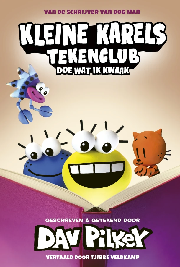 Doe wat ik kwaak – Dav Pilkey – boek cover