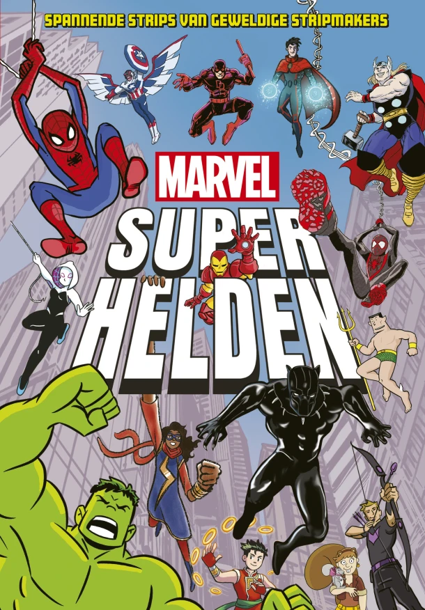 Marvel Superhelden – boek cover