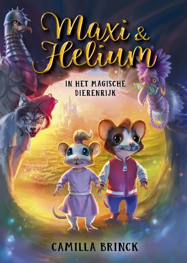 Maxi & Helium in het magische Dierenrijk – Camilla Brinck – boek cover