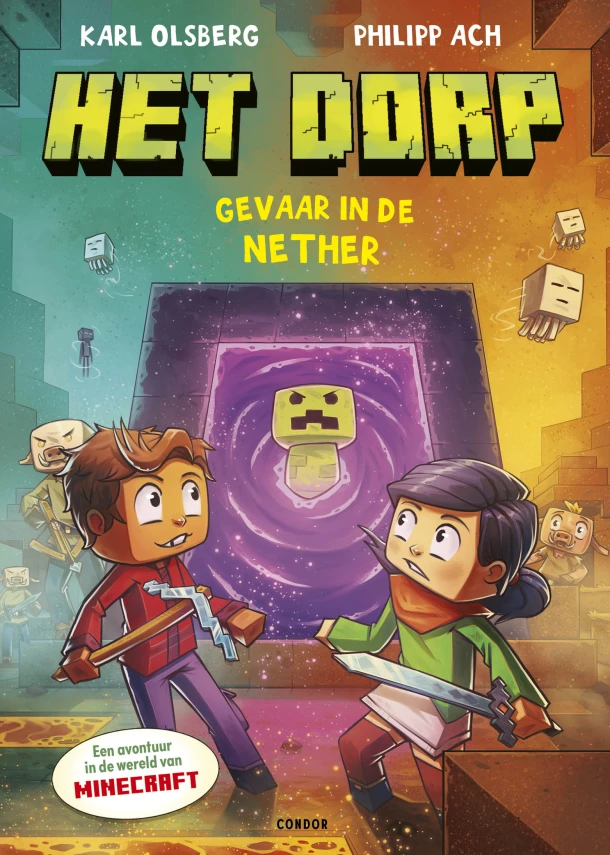 Gevaar in de Nether – Karl Olsberg – boek cover