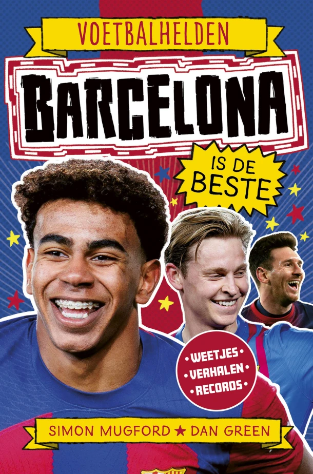 Barcelona is de beste – Simon Mugford – boek cover