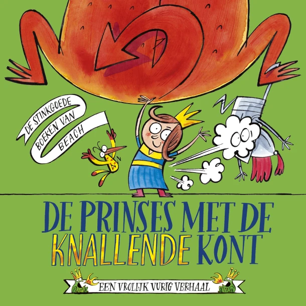 De prinses met de knallende kont – Beach – boek cover