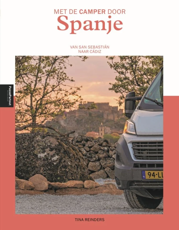 Met de camper door Spanje – Tina Reinders – boek cover