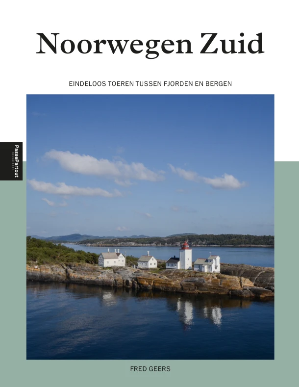Noorwegen Zuid – Fred Geers – boek cover
