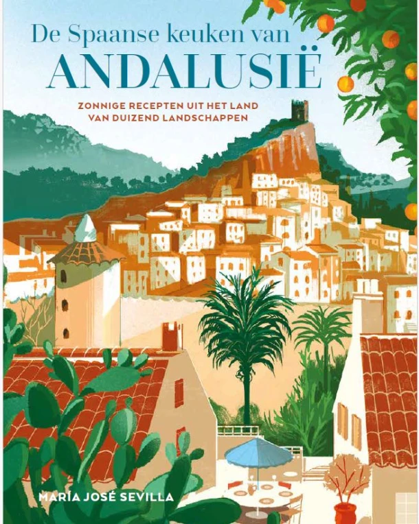 De Spaanse keuken van Andalusië – María José Sevilla – boek cover