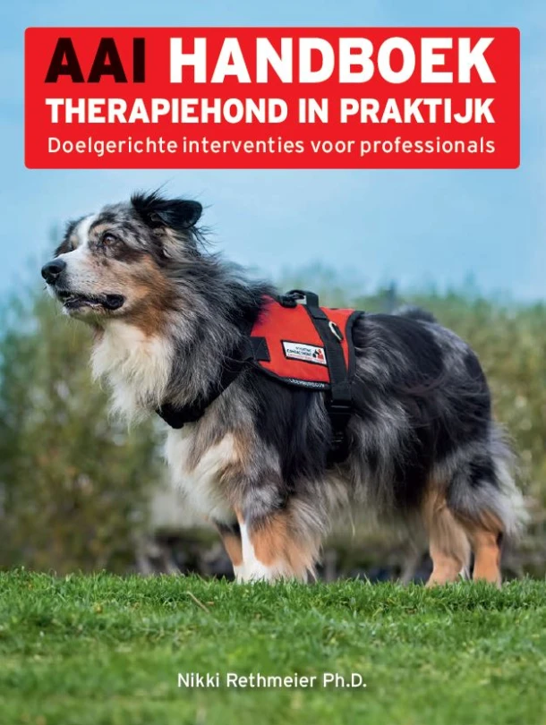 AAI Handboek therapiehond in praktijk – Nikki Rethmeier – boek cover