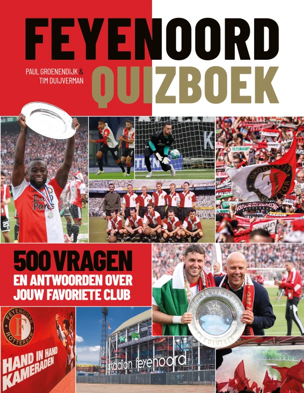 Feyenoord Quizboek – Paul Groenendijk – boek cover
