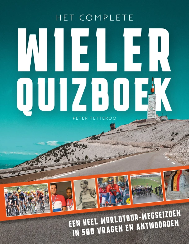 Het complete wielerquizboek – Peter Tetteroo – boek cover