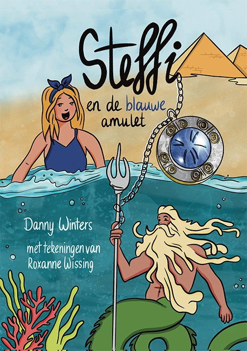 Steffi en de blauwe amulet ā Danny Winters ā boek cover