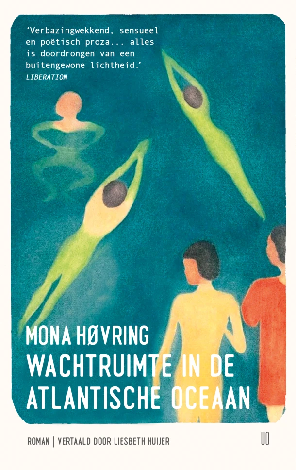 Wachtruimte in de Atlantische Oceaan – Mona Høvring – boek cover