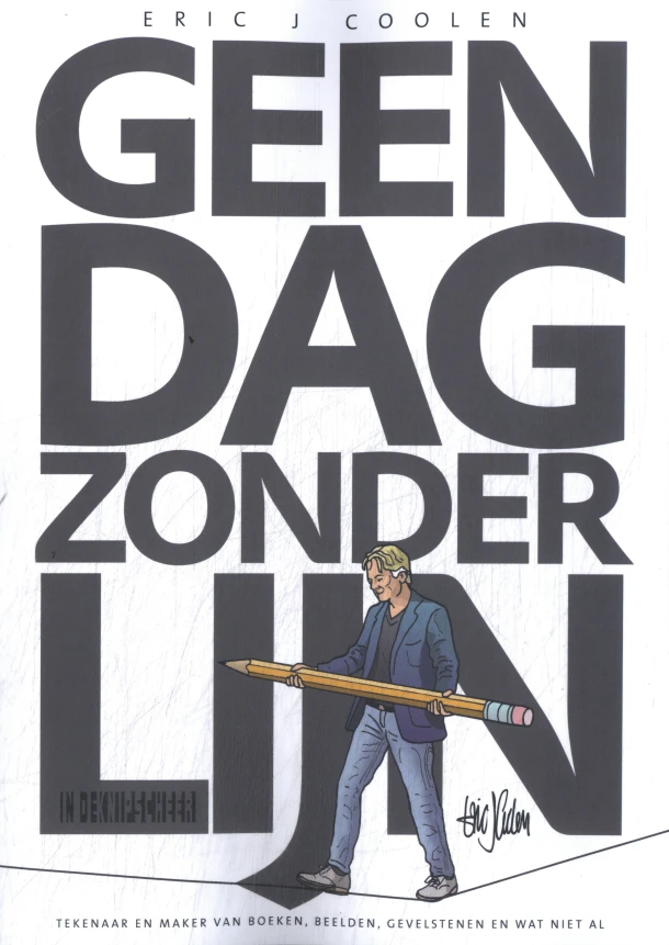 Geen dag zonder lijn – Eric J. Coolen – boek cover