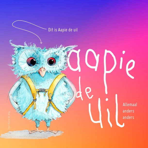 Aapie de uil – Rianne de Jong – boek cover