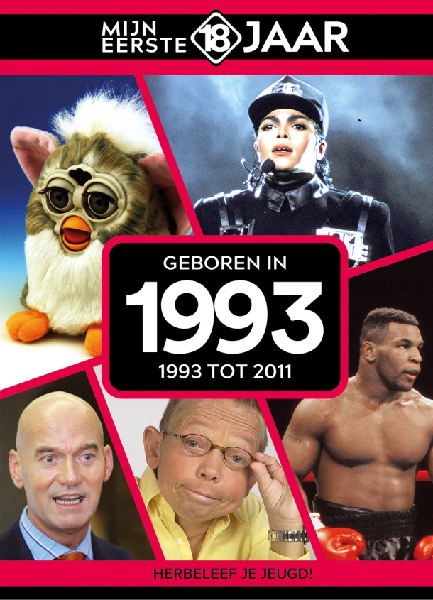 geboren in 1993 – Mijn eerste 18 jaar – boek cover