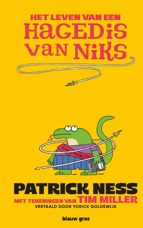 Het leven van een hagedis van niks – Patrick Ness – boek cover