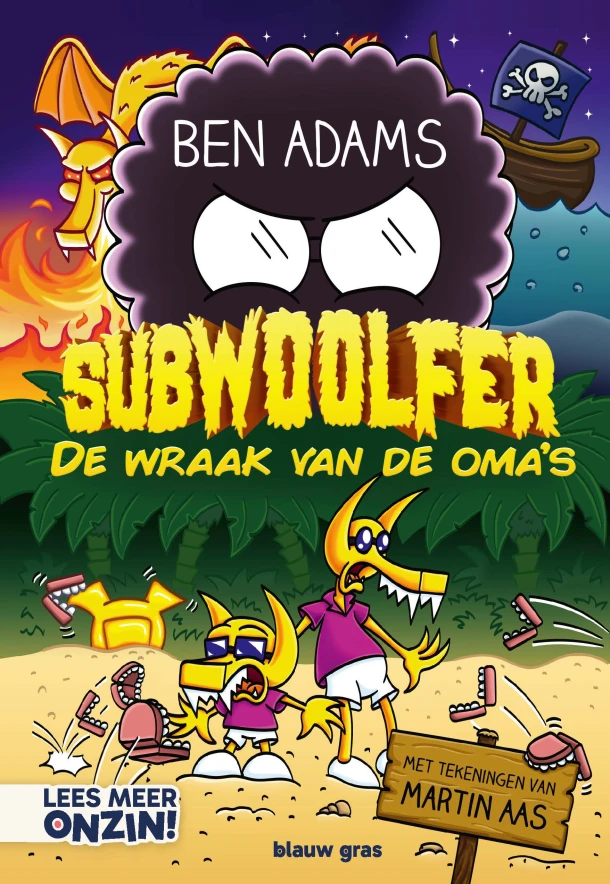 De wraak van de oma's – Ben Adams – boek cover