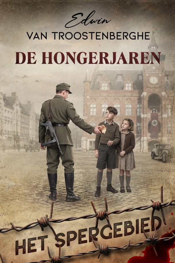 De hongerjaren – Edwin Van Troostenberghe – boek cover