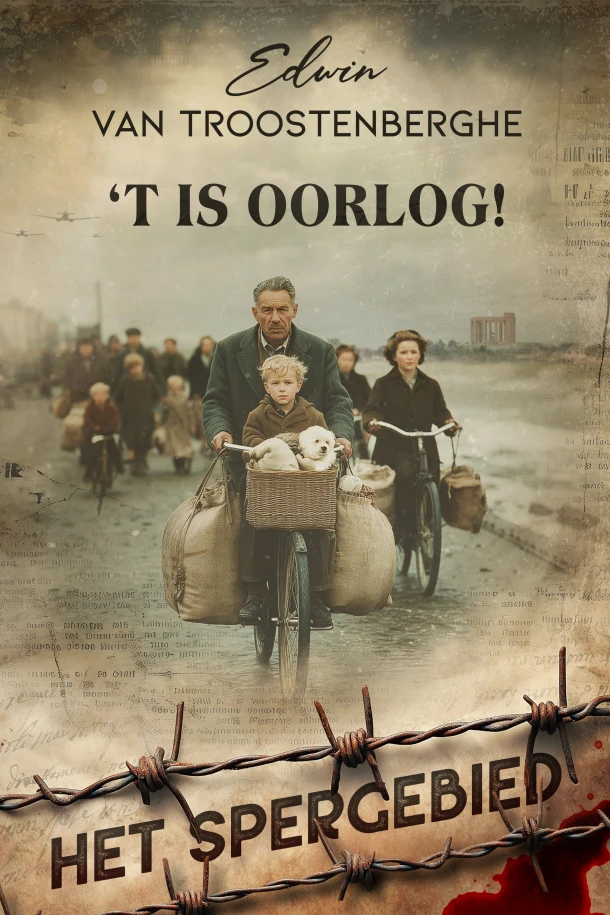 't Is oorlog – Edwin Van Troostenberghe – boek cover