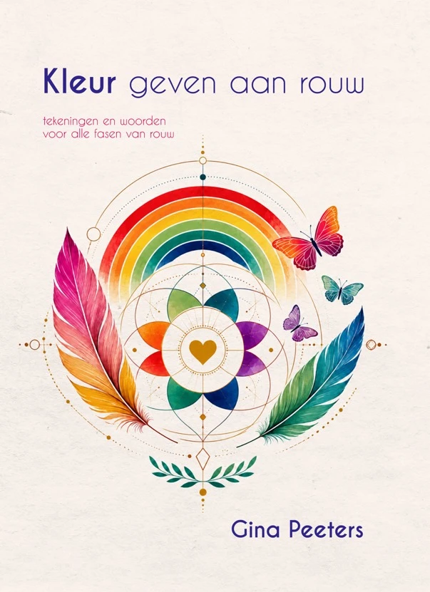 Kleur geven aan rouw – Gina Peeters – boek cover