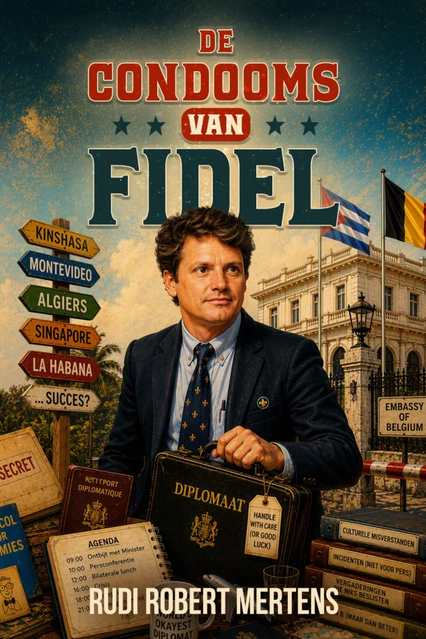 De condooms van Fidel – Rudi Robert Mertens – boek cover