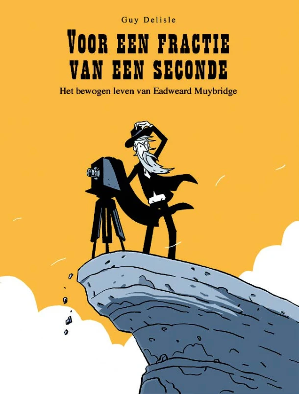 Een fractie van een seconde – Guy Delisle – boek cover