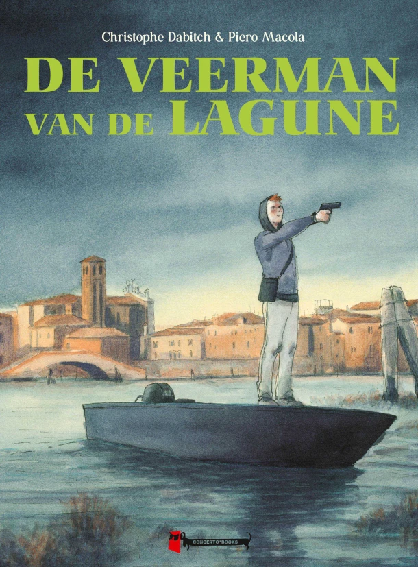 De veerman van de lagune – Christophe Dabitch – boek cover