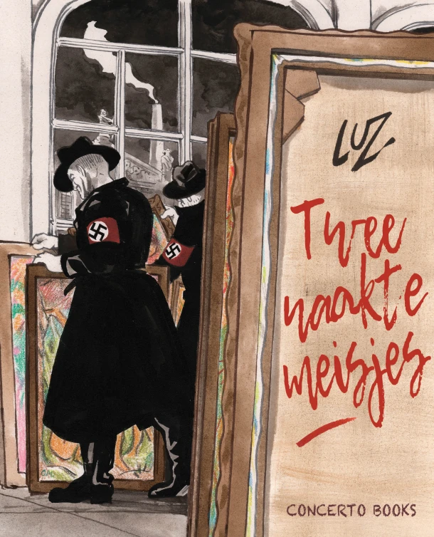 Twee naakte meisjes – Luz – boek cover