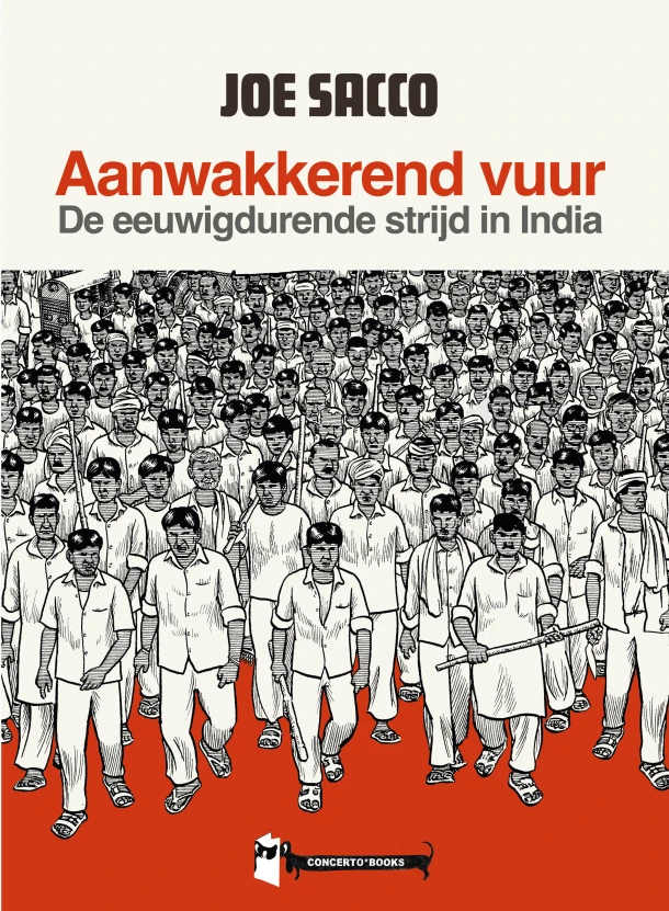 Eeuwigdurende strijd in India – Joe Sacco – boek cover