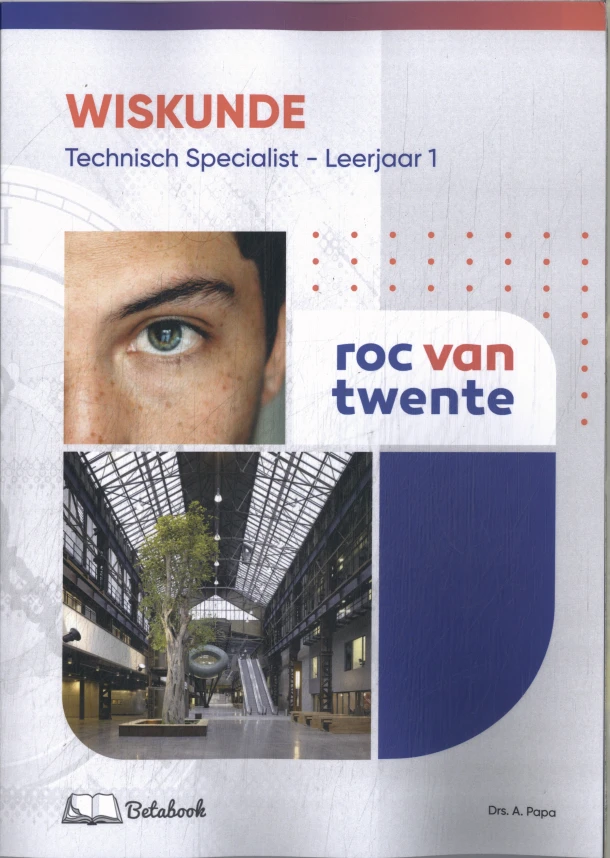 Wiskunde Technisch Specialist – A. Papa – boek cover