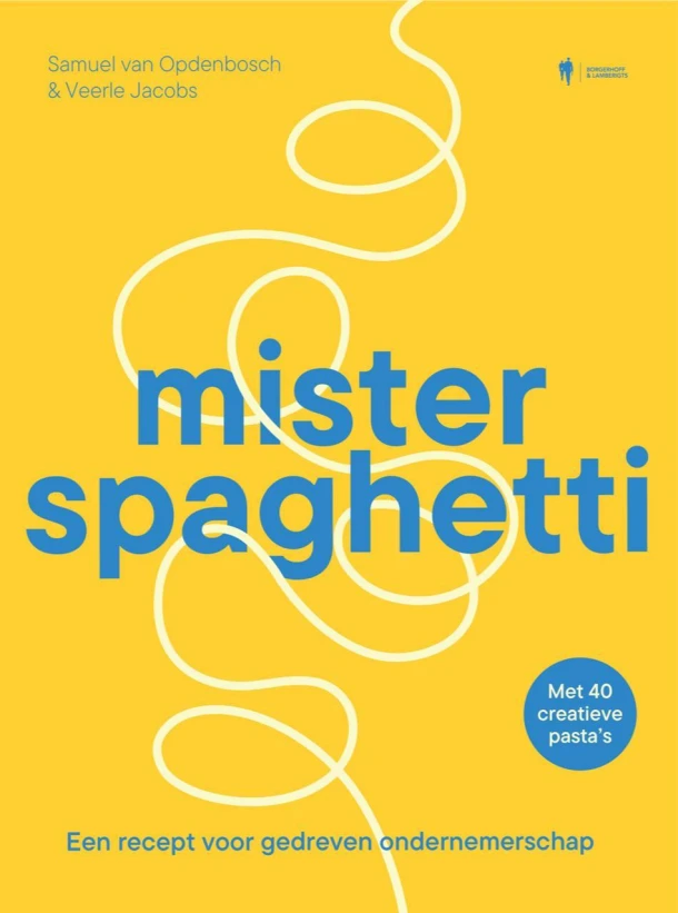 Mister Spaghetti – Samuel Van Opdenbosch – boek cover