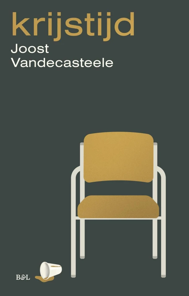 Krijstijd – Joost Vandecasteele – boek cover