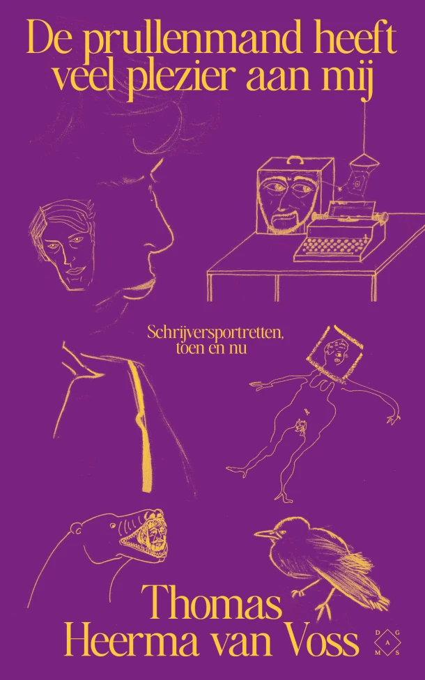 De prullenmand heeft veel plezier aan mij – Thomas Heerma van Voss – boek cover