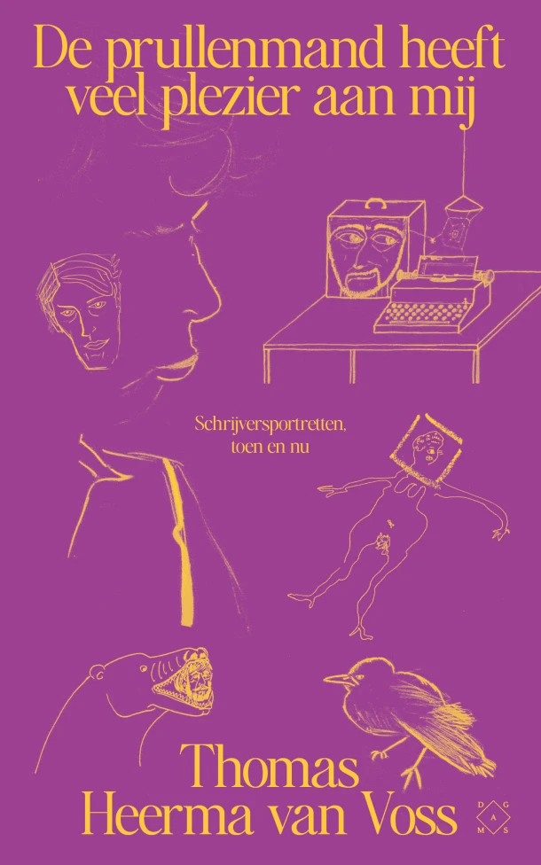 De prullenmand heeft veel plezier aan mij – Thomas Heerma van Voss – boek cover