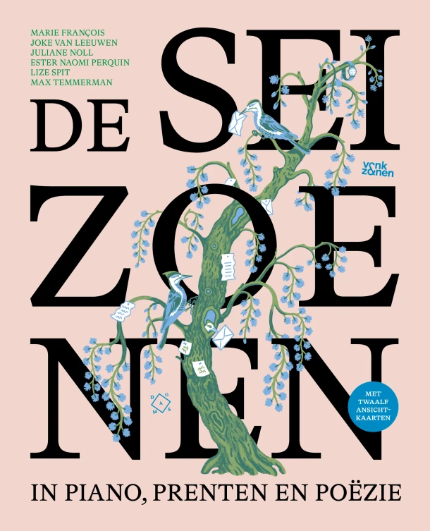De seizoenen - in piano prenten en poëzie – Marie François – boek cover