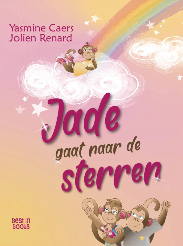 Jade gaat naar de sterren – Yasmine Caers – boek cover