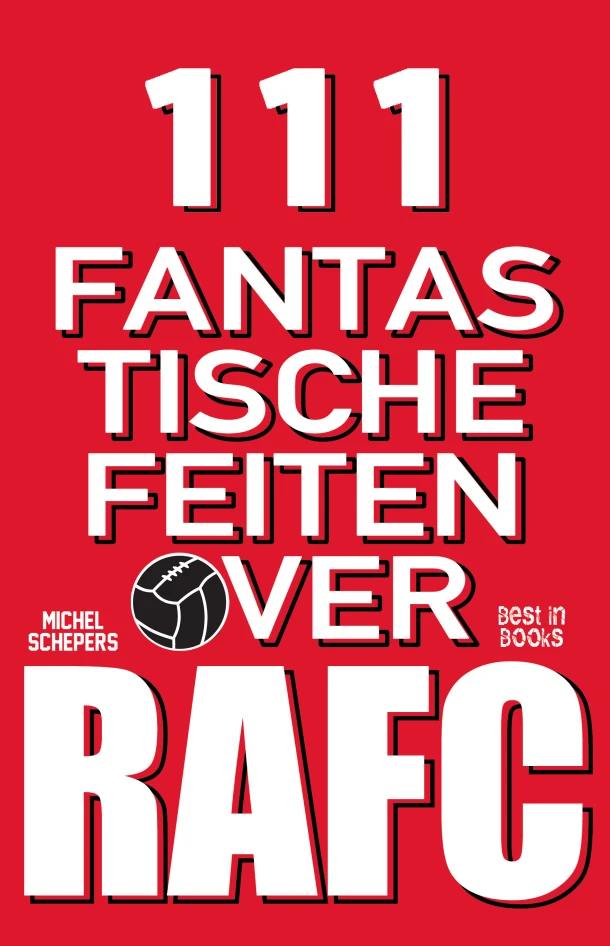 111 fantastische feiten over RAFC – Michel Schepers – boek cover