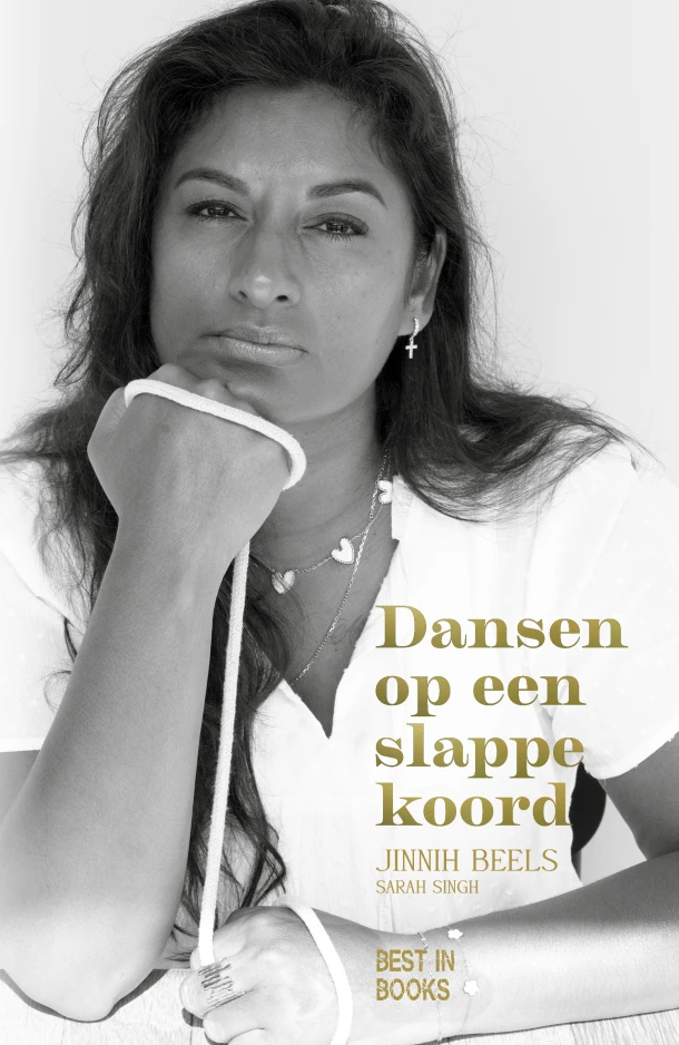 Dansen op een slappe koord – Jinnih Beels – boek cover