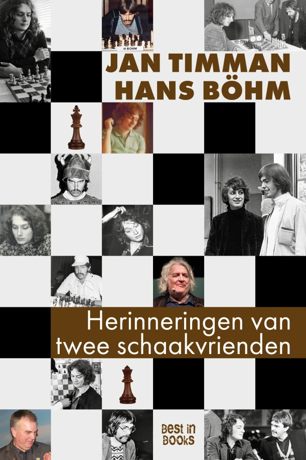 Herinneringen van twee schaakvrienden – Jan Timman – boek cover