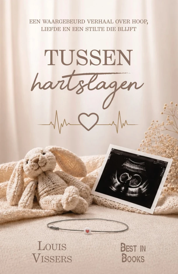 Tussen hartslagen – Louis Vissers – boek cover