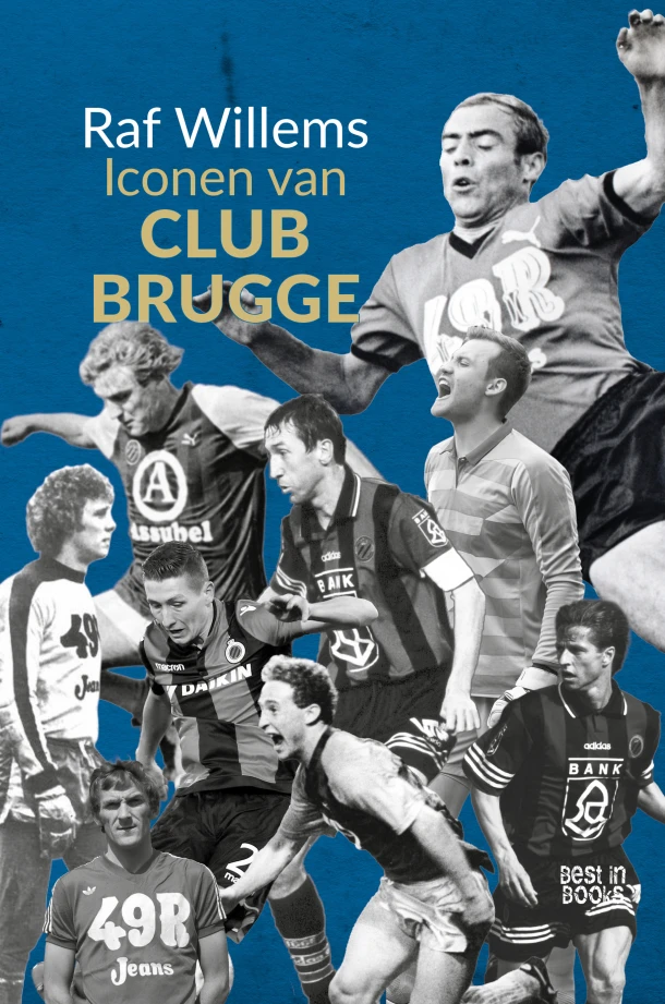 Iconen van Club Brugge – Raf Willems – boek cover