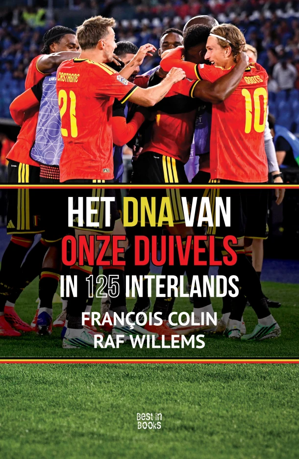 Het DNA van onze Duivels in 125 interlands – François Colin – boek cover