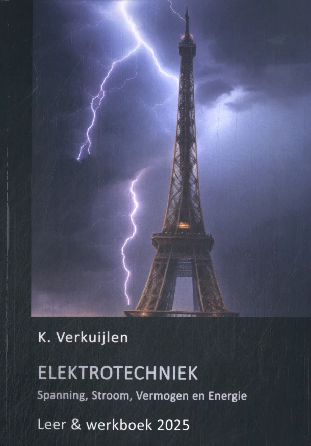 Spanning, stroom, energie en vermogen – Kees Verkuijlen – boek cover