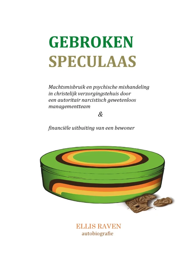 Gebroken speculaas – Ellis Raven – boek cover