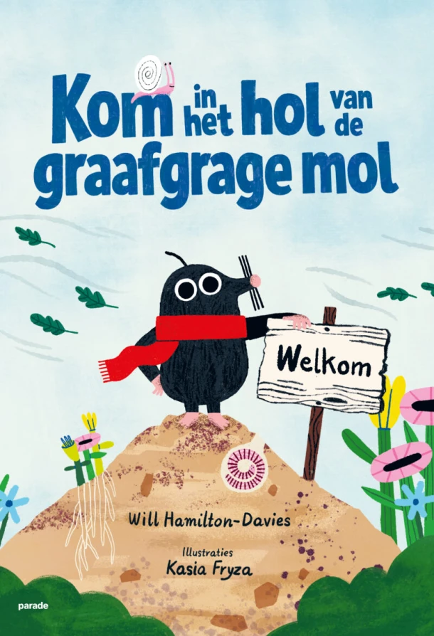 Kom in het hol van de graafgrage mol – Will Hamilton-Davies – boek cover